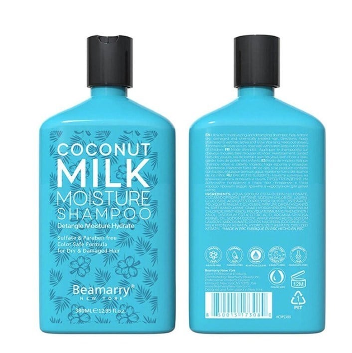 BeaMarryŞAMPUANLARBeamarry Coconut Milk Moisture Shampoo Hindistan Cevizi Sütlü Şampuan 380 ml