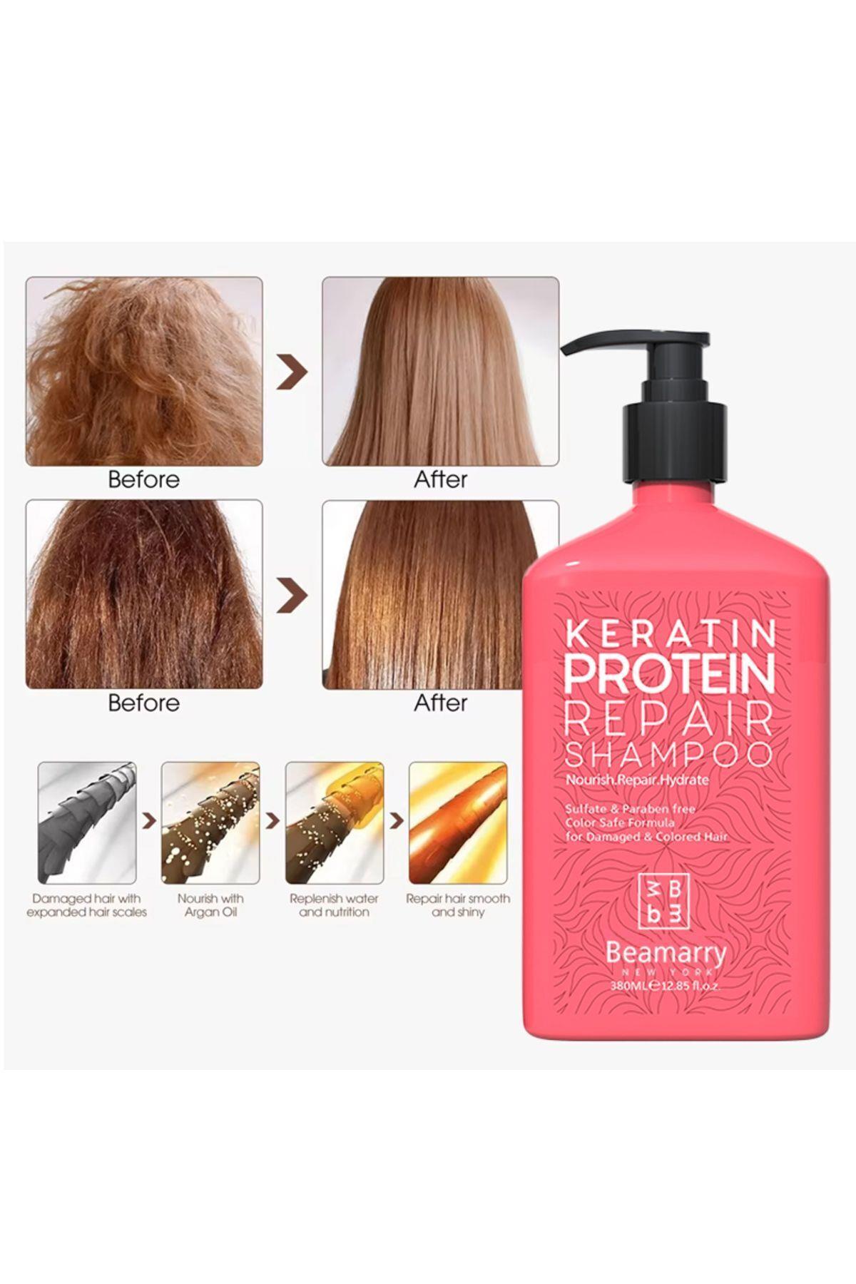 BeaMarryŞAMPUANLARBeamarry Keratin Protein Repair Shampoo 380 ml