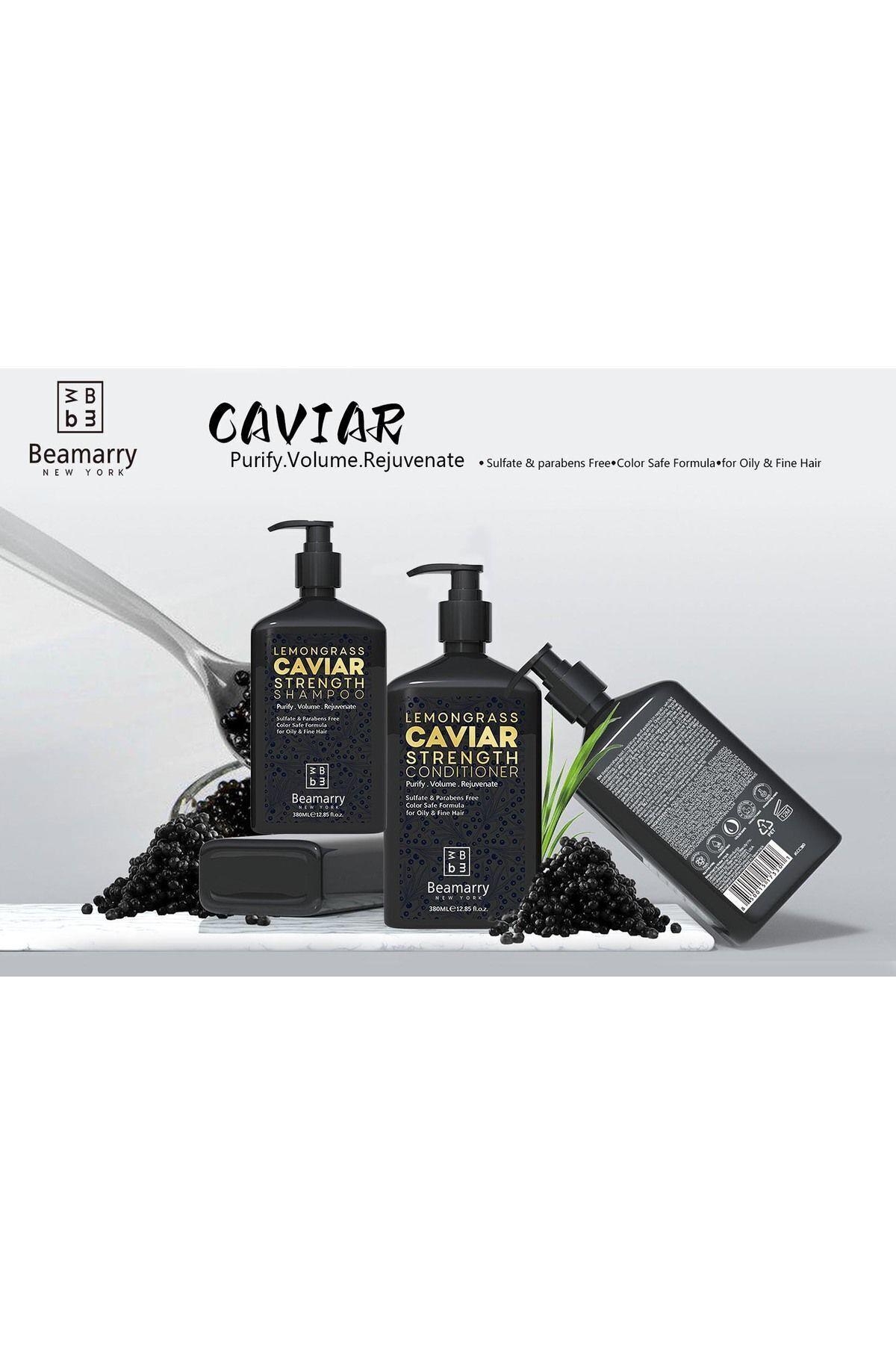 BeaMarryŞAMPUANLARBeamarry Lemongrass Caviar Strength Shampoo 380 ml