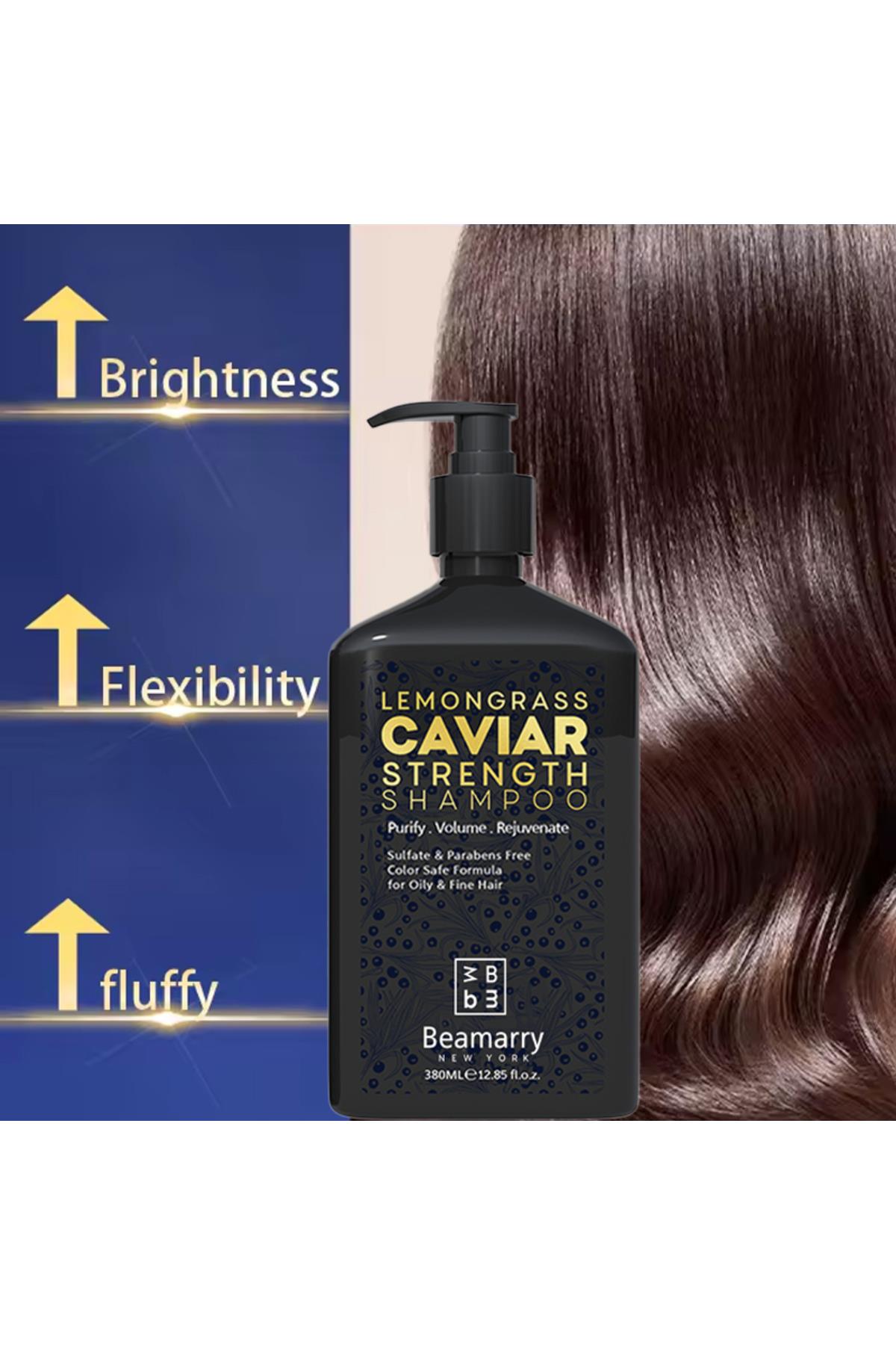 BeaMarryŞAMPUANLARBeamarry Lemongrass Caviar Strength Shampoo 380 ml