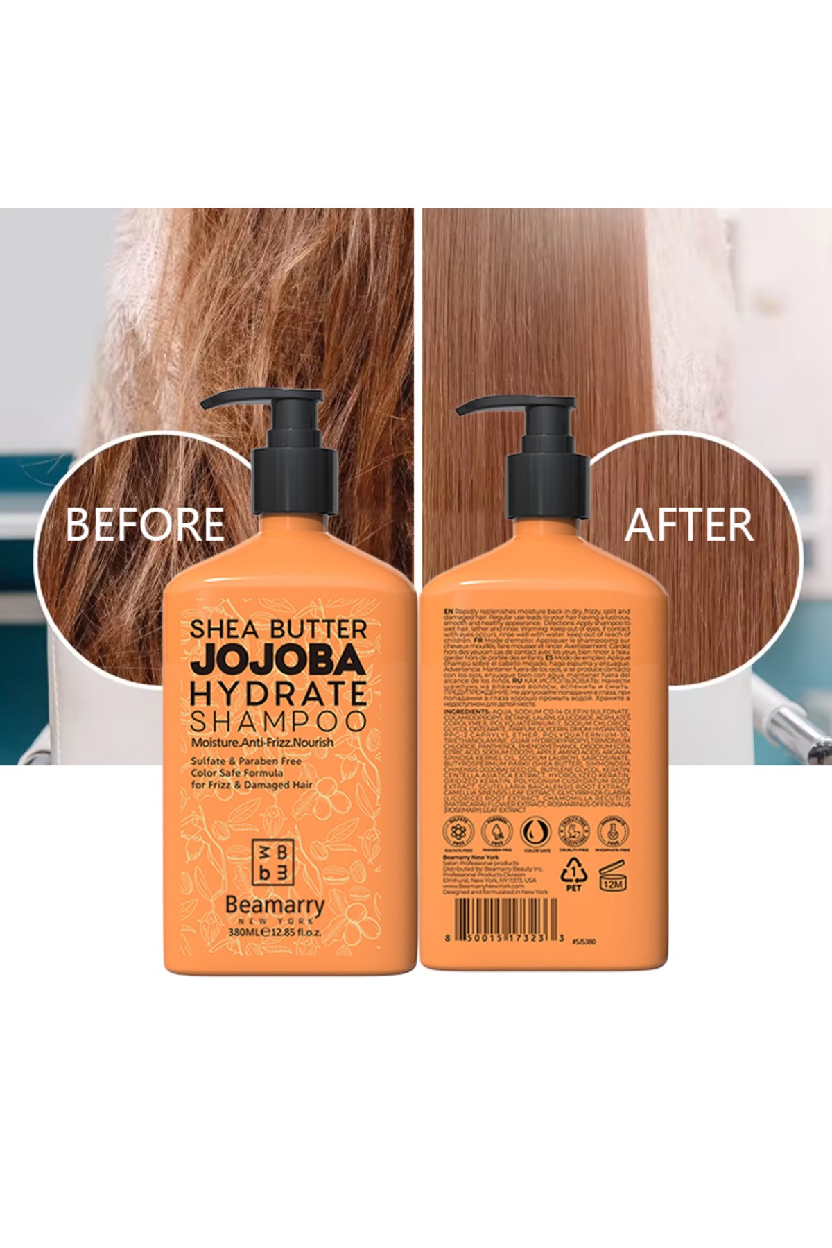 BeaMarryŞAMPUANLARBeamarry Shea Butter Jojoba Hydrate Conditioner 380 ml