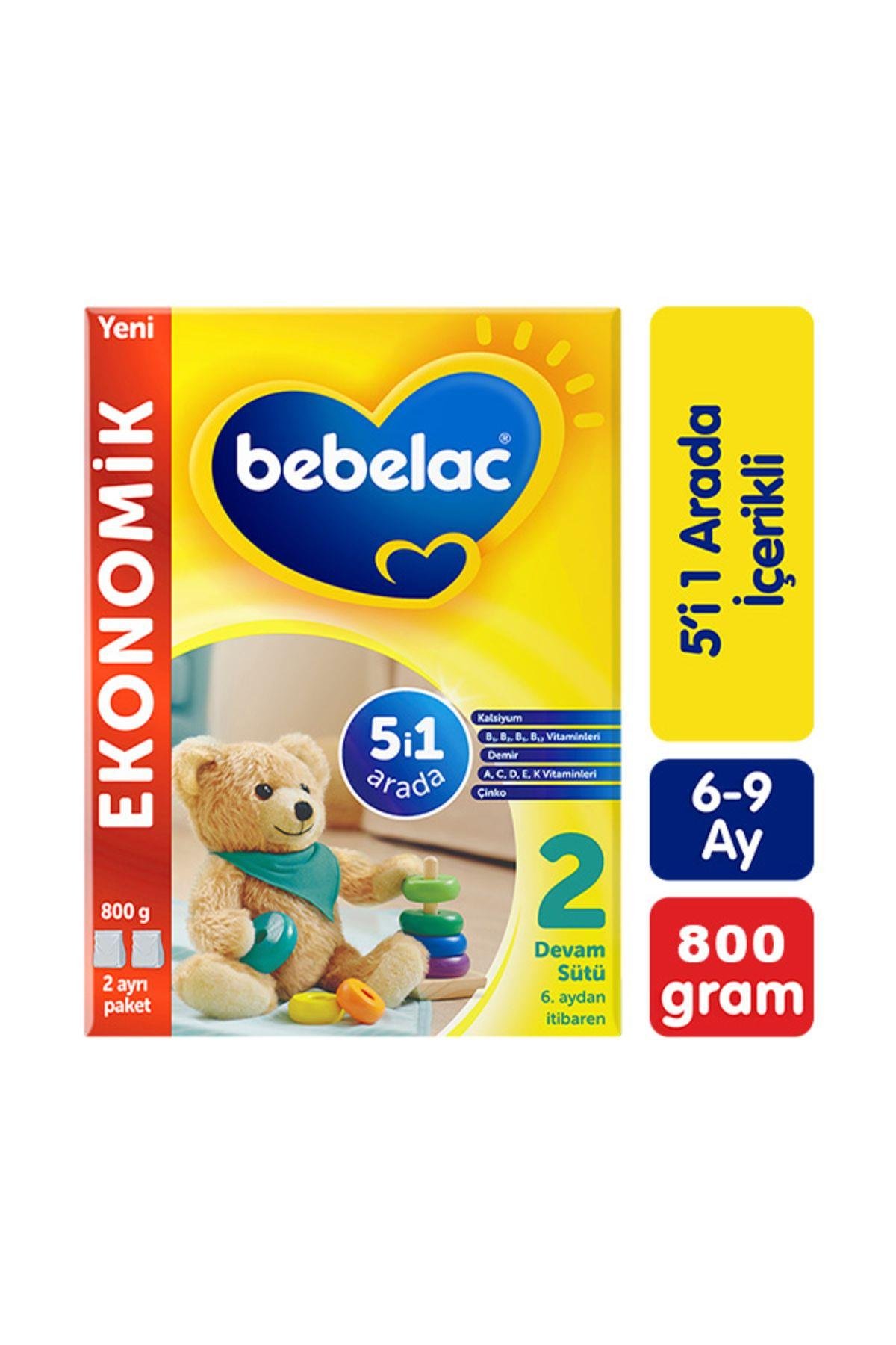 BEBELACBEBEK MAMALARIBebelac 2 Devam Sütü 6 Ay+ 800 gr