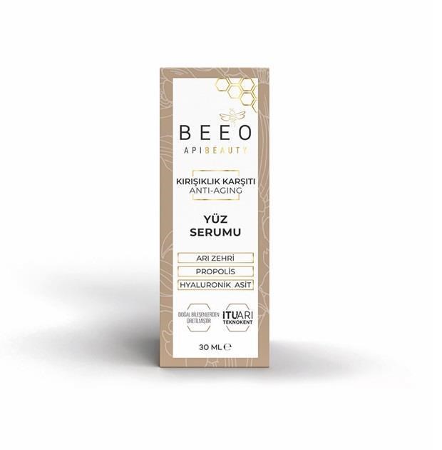BEEOCİLT BAKIM SERUMLARIBee'o Apibeauty Kırışıklık Karşıtı Yüz Serumu 30 ml