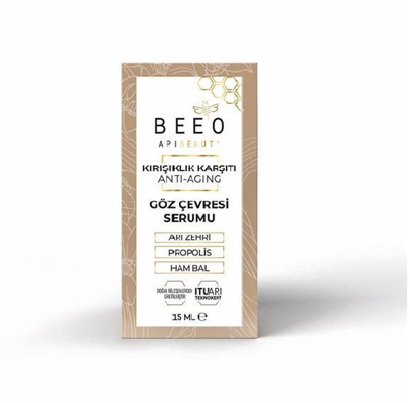 BEEOGÖZ ÇEVRESİ BAKIMIBee'o Apibeauty Kırışıklık Karşıtı Göz Çevresi Serumu 15 ml