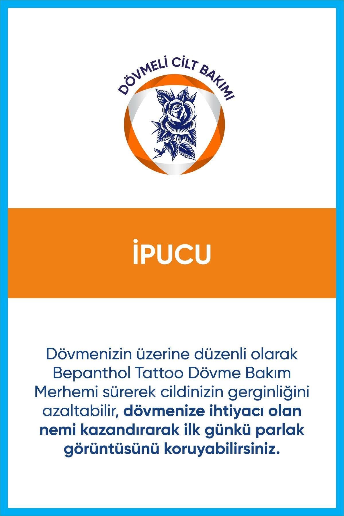 BEPANTHOLVÜCUT NEMLENDİRİCİLERBepanthol Tattoo Dövme Bakım Kremi 50 gr