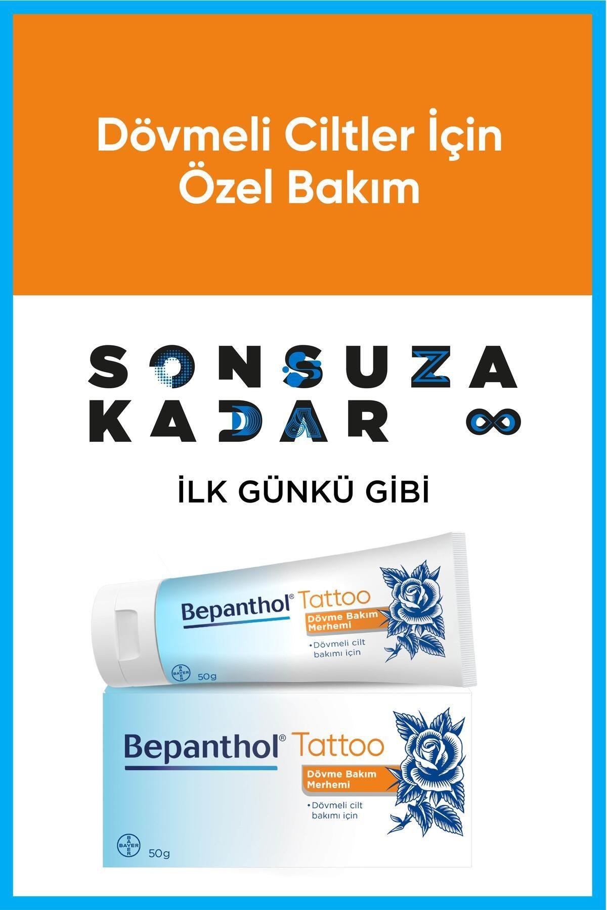 BEPANTHOLVÜCUT NEMLENDİRİCİLERBepanthol Tattoo Dövme Bakım Kremi 50 gr