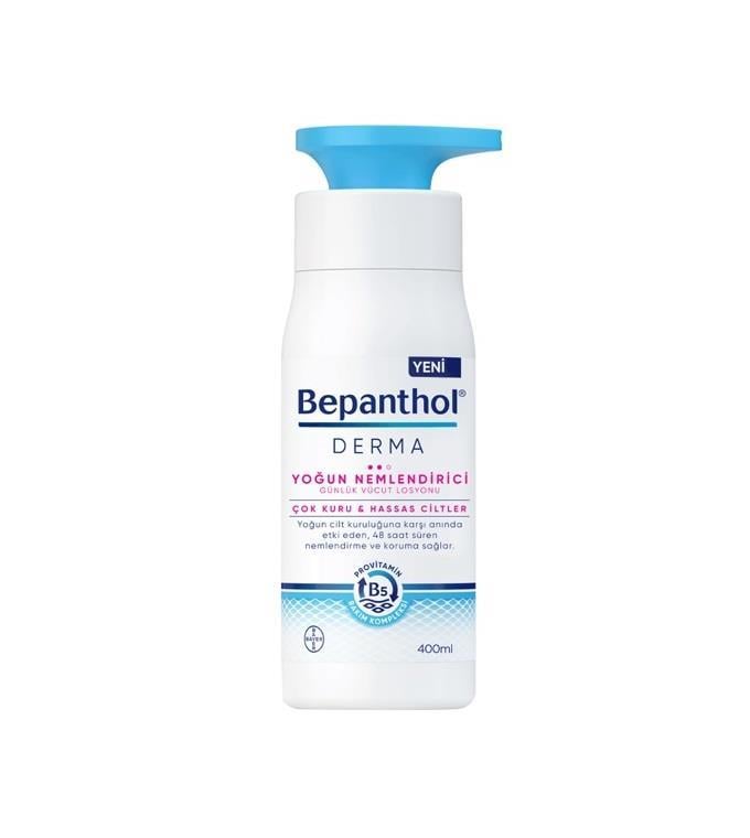BEPANTHOLVÜCUT NEMLENDİRİCİLERBepanthol Derma Yoğun Nemlendirici Vücut Losyonu 400 ml