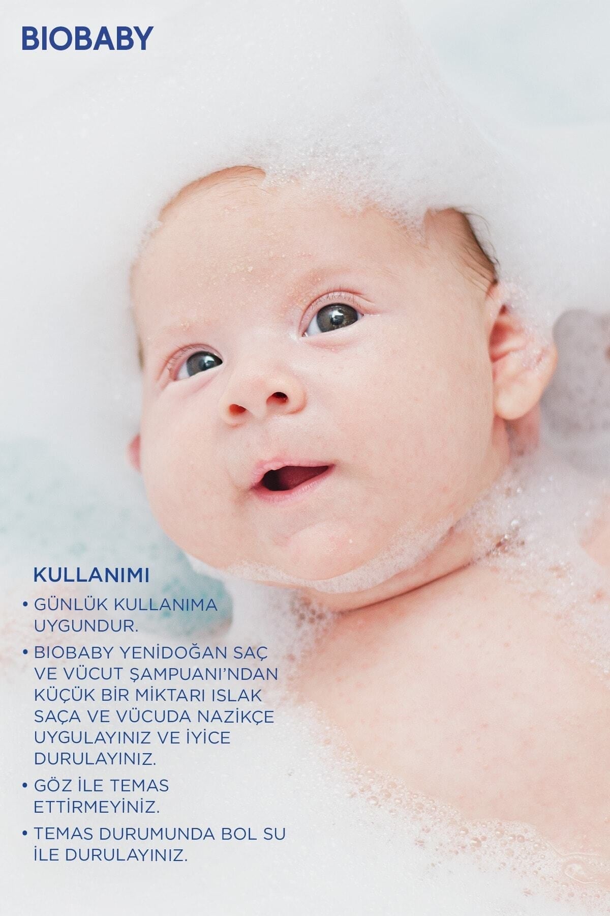BIOBABYBEBEK VE ÇOCUK ŞAMPUANLARIBiobaby Yenidoğan Saç ve Vücut Şampuanı 200 ml