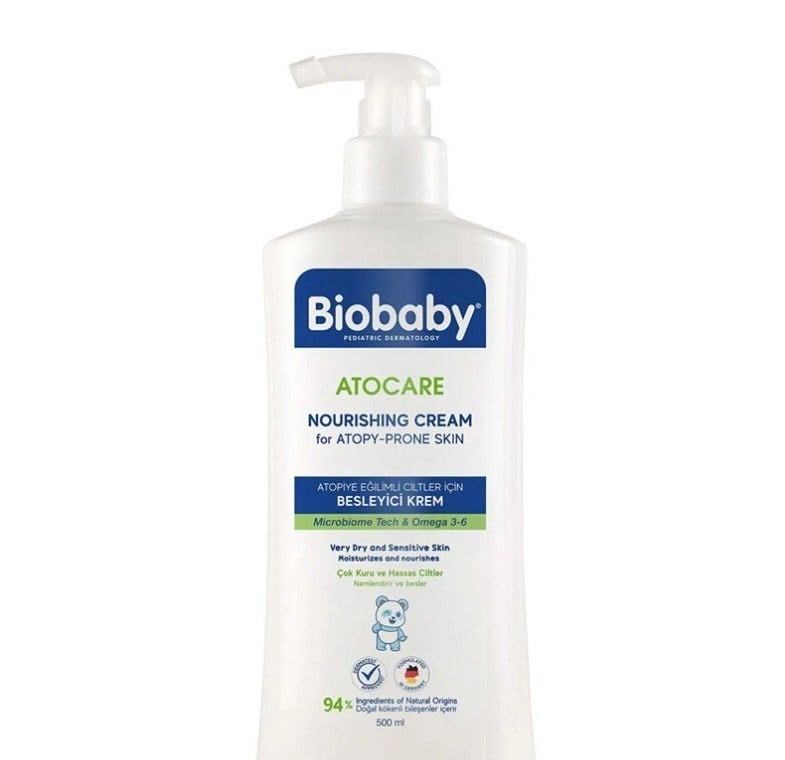 BIOBABYNEMLENDİRİCİLERBiobaby Atocare Besleyici Krem 500 ml