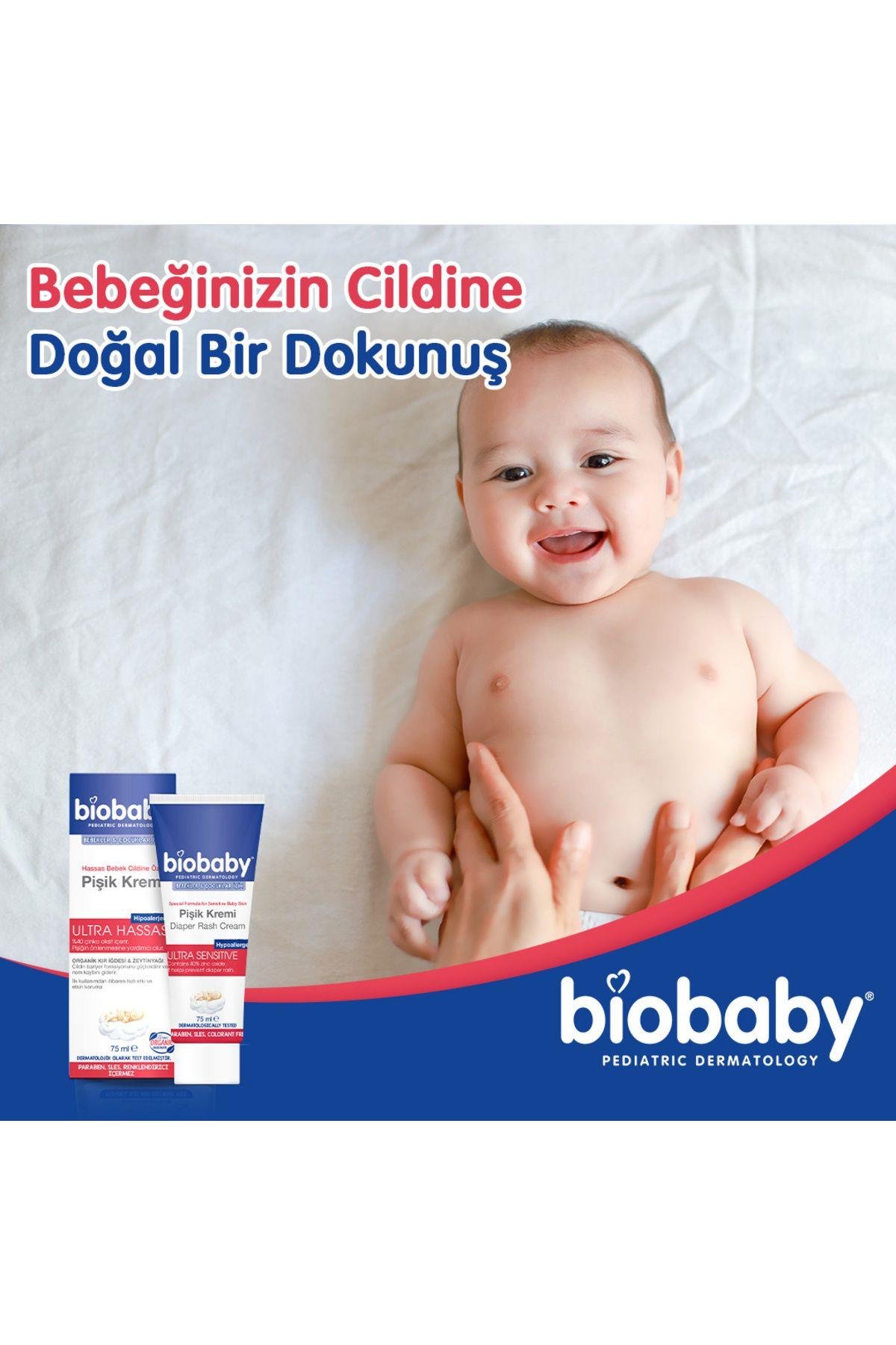 BIOBABYPİŞİK KREMLERİBiobaby Ultra Hassas Pişik Giderici Krem 75 ml