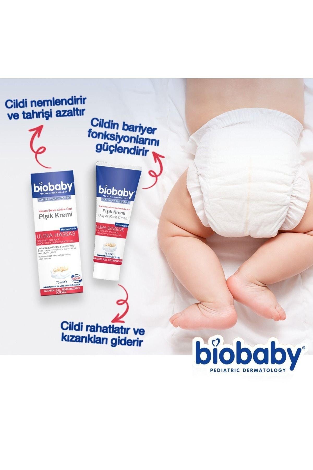 BIOBABYPİŞİK KREMLERİBiobaby Ultra Hassas Pişik Giderici Krem 75 ml
