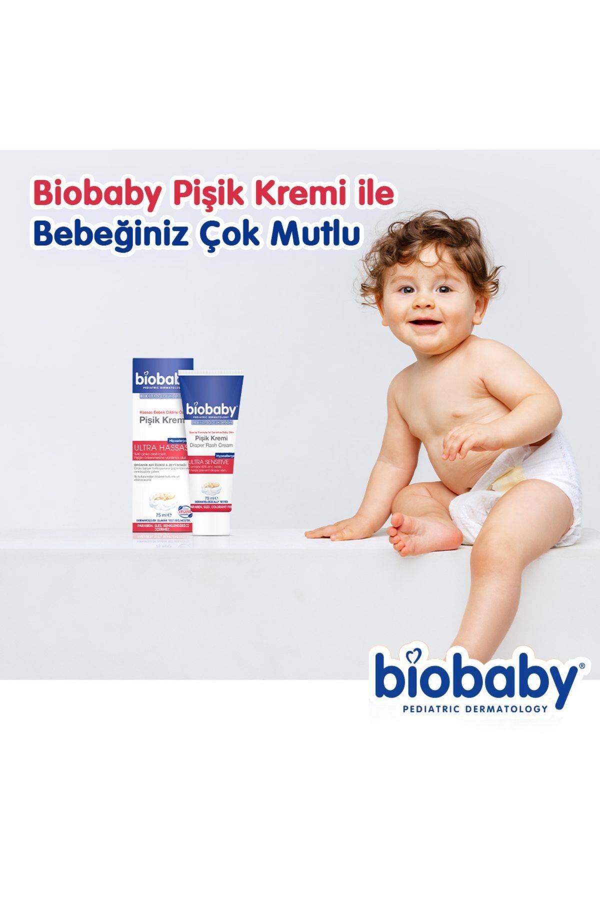 BIOBABYPİŞİK KREMLERİBiobaby Ultra Hassas Pişik Giderici Krem 75 ml