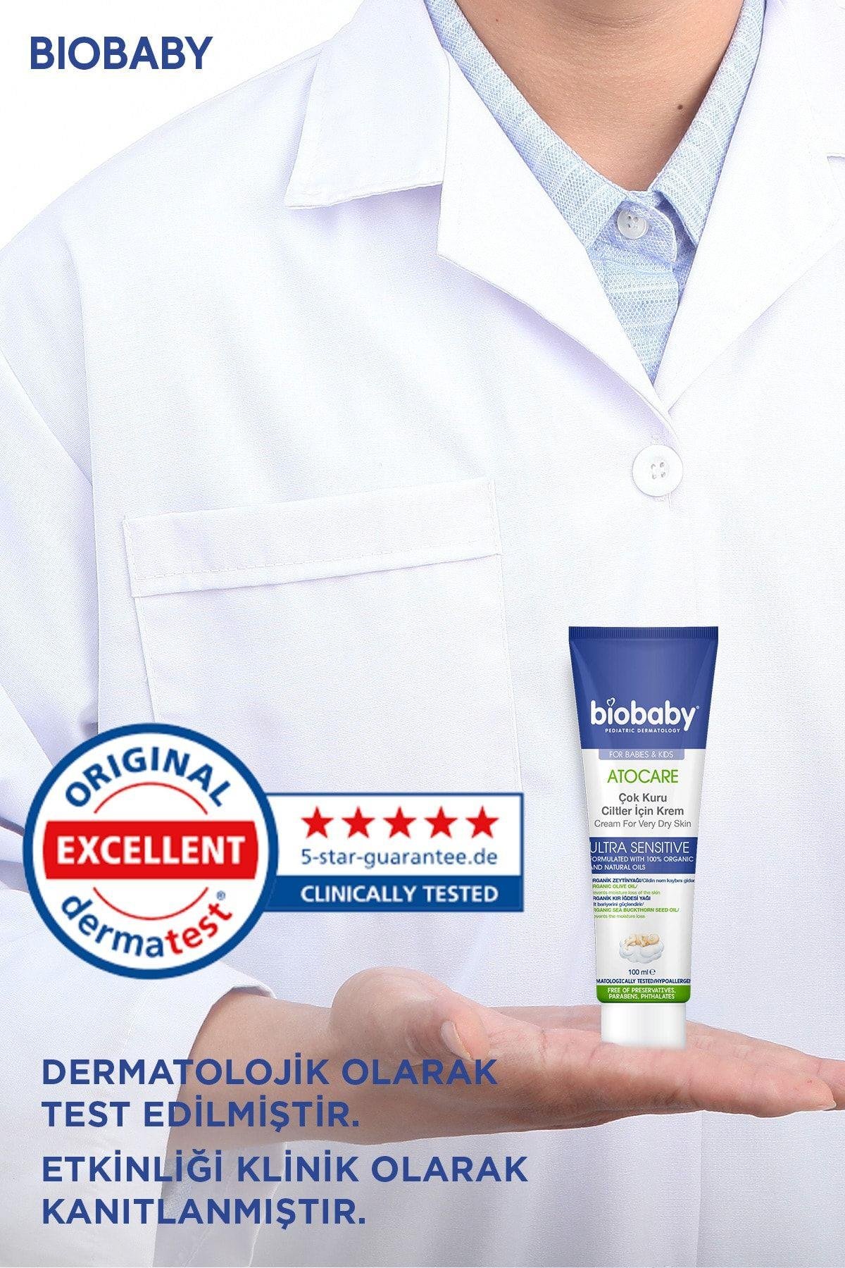 BIOBABYVÜCUT NEMLENDİRİCİLERBiobaby Kuru ve Çok Kuru Ciltler İçin Krem 100 ml