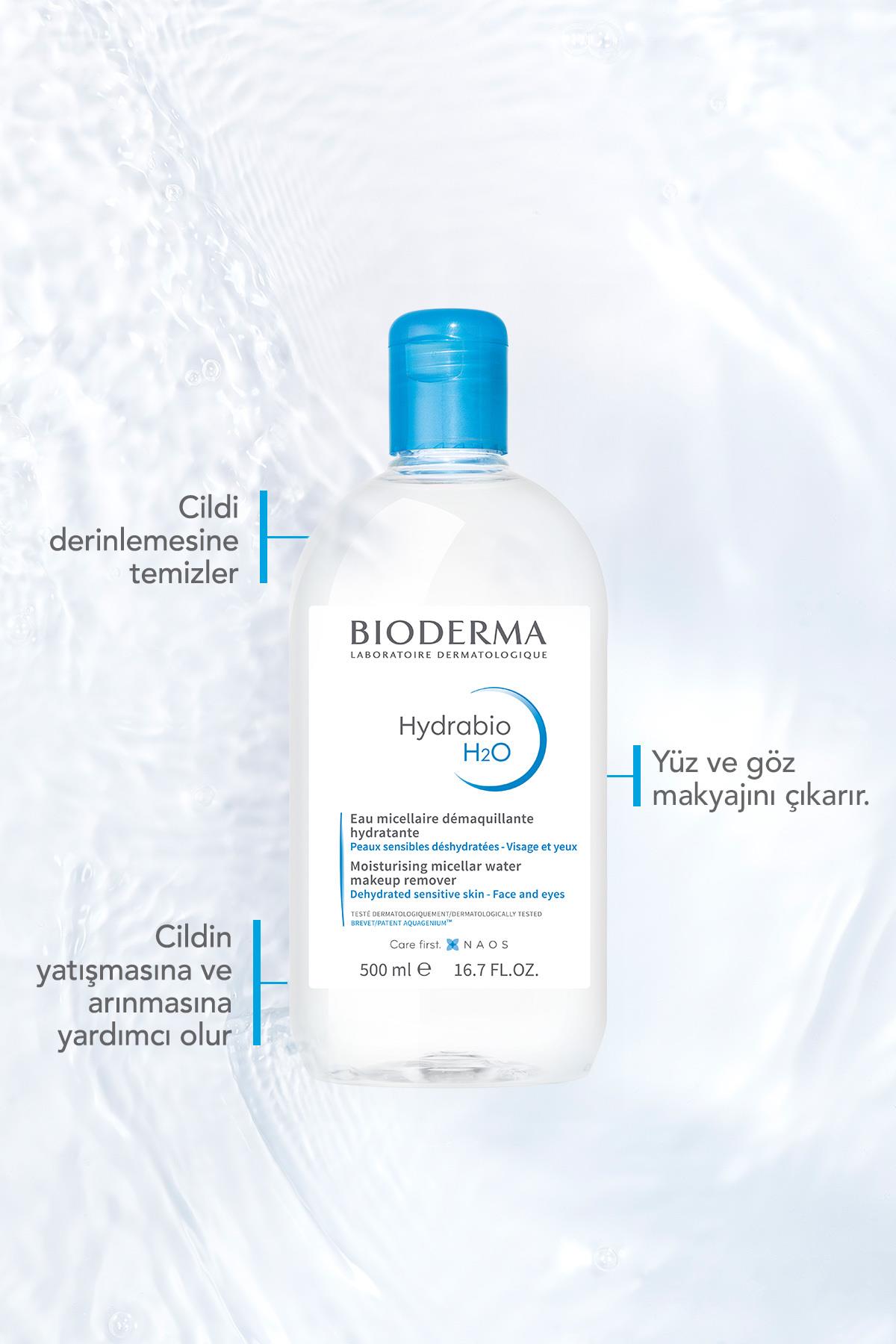 BİODERMACİLT BAKIM SETLERİBioderma Hydrabio H2O 500 ml İkili Set 