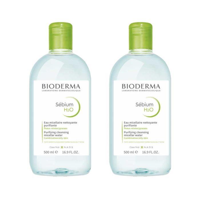 BİODERMACİLT BAKIM SETLERİBioderma Sebium H2O 500 ml İkili Set