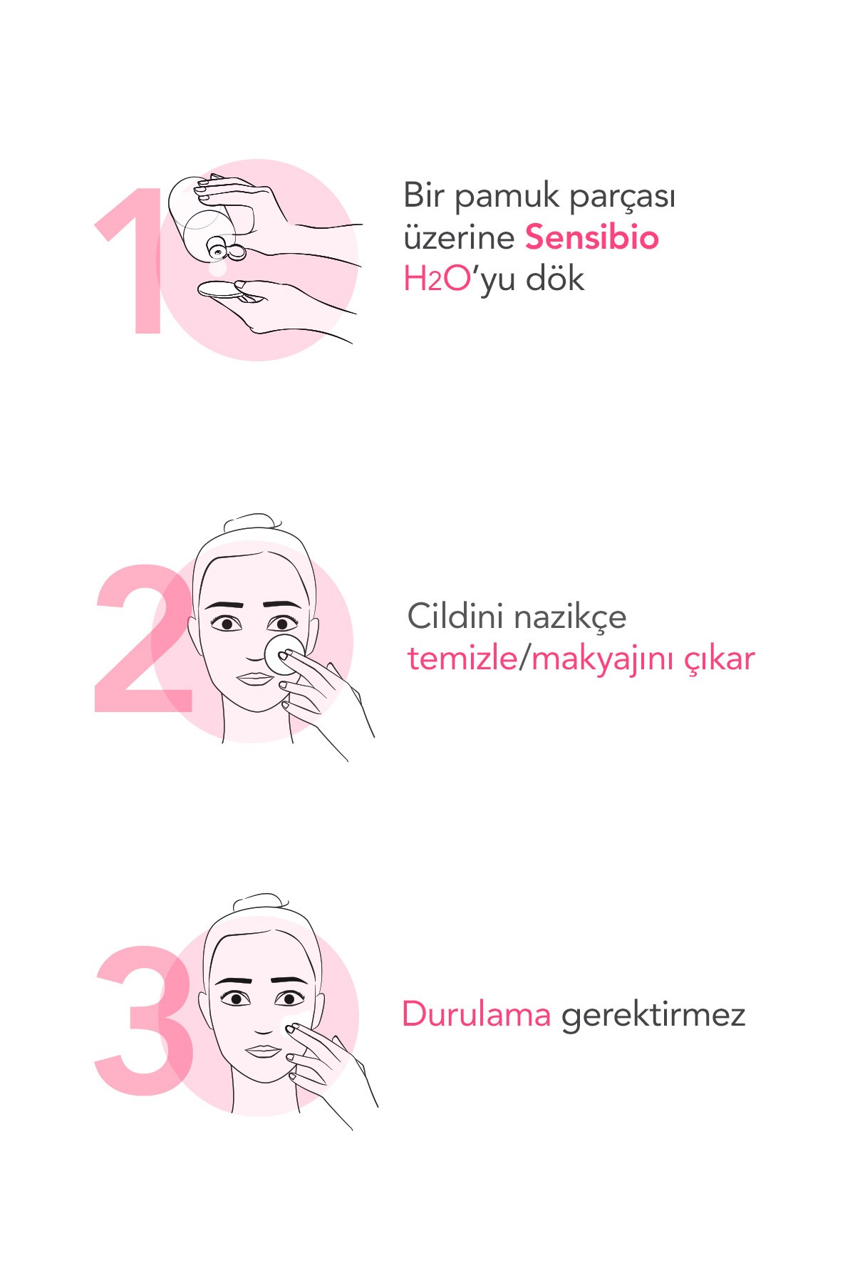 BİODERMACİLT BAKIM SETLERİBioderma Sensibio H2O 500 ML İkili Paket