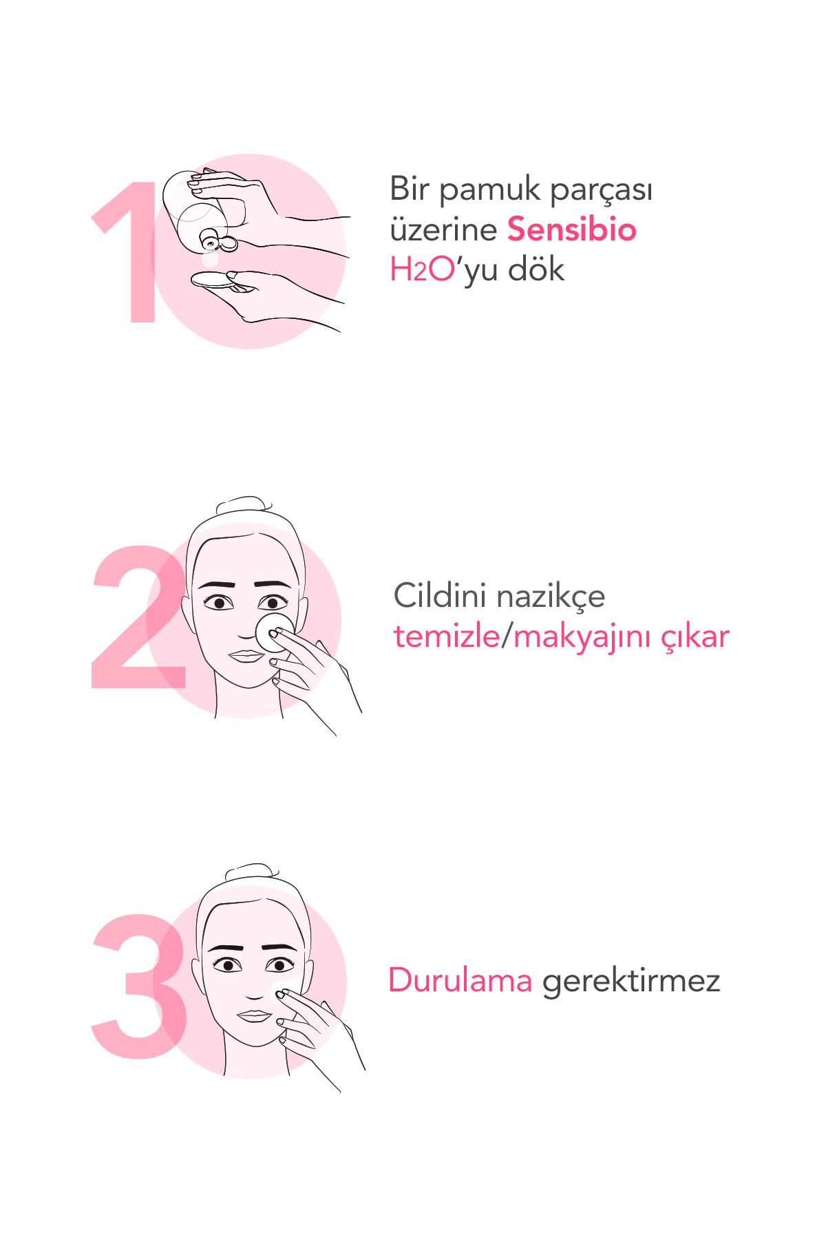 BİODERMACİLT BAKIM SETLERİBioderma Sensibio H2O 500 ML İkili Paket
