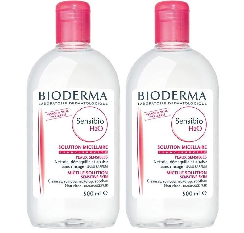 BİODERMACİLT BAKIM SETLERİBioderma Sensibio H2O 500 ML İkili Paket