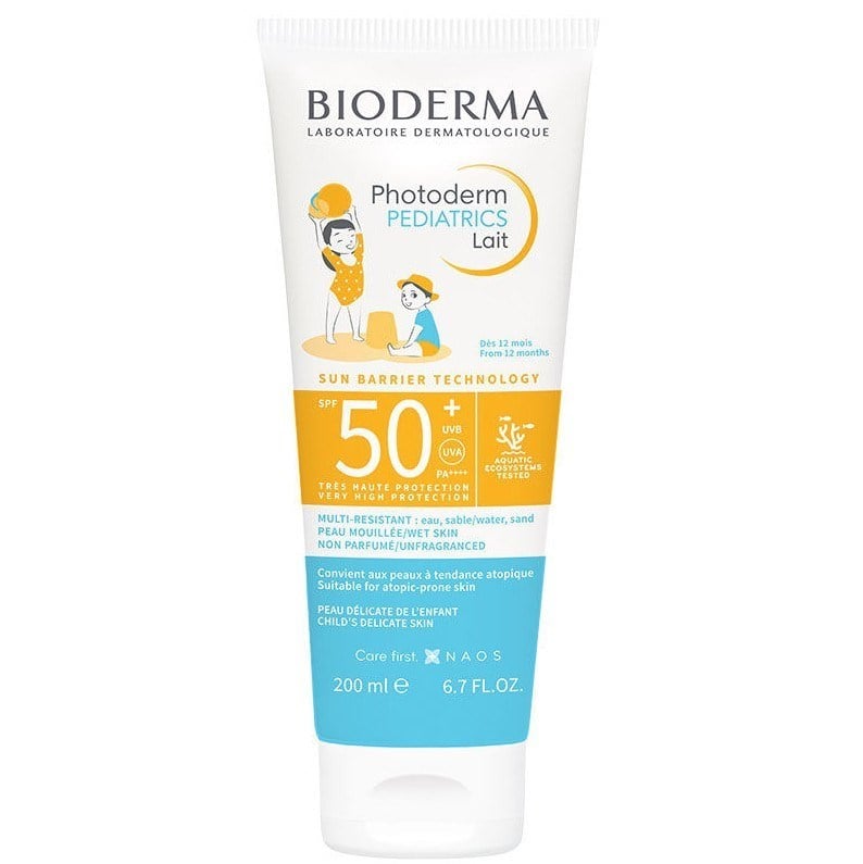 BİODERMAGÜNEŞ ÜRÜNLERİBioderma Photoderm Pediatrics Lait SPF50+ Bebek ve Çocuklar İçin Güneş Kremi 200 ml