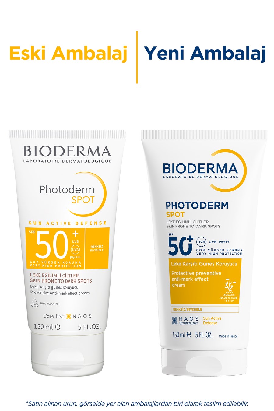 BİODERMAGÜNEŞ ÜRÜNLERİBioderma Photoderm Spot Spf 50+ Güneş Kremi 150 ml