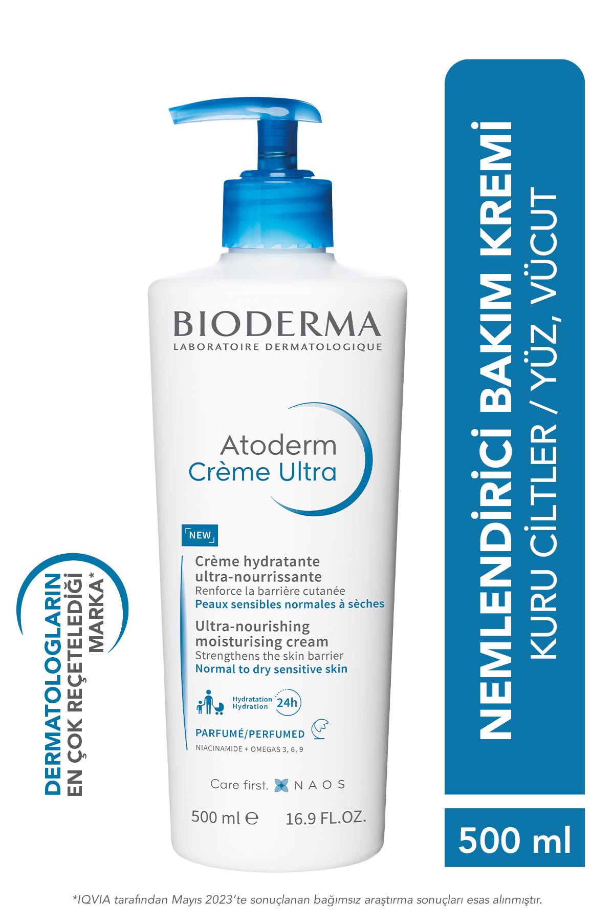 BİODERMANEMLENDİRİCİLERBioderma Atoderm Cream Ultra 500 ml