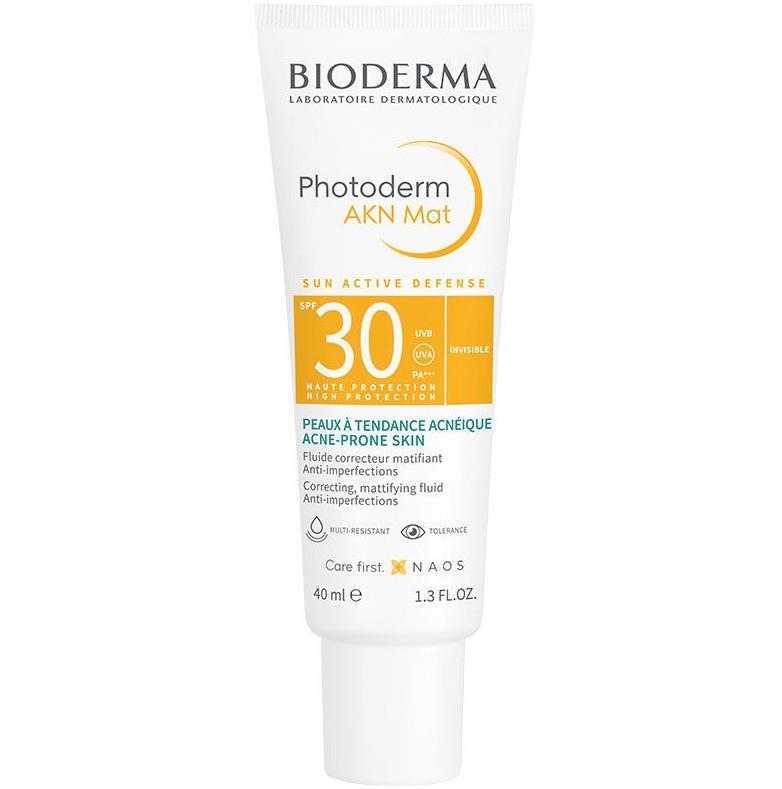 BİODERMAYÜZ GÜNEŞ ÜRÜNLERİBioderma Photoderm AKN Mat Spf30 Güneş Kremi 40 ml