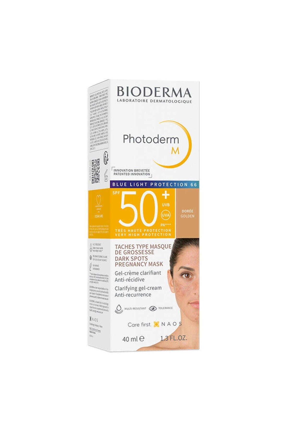 BİODERMAYÜZ GÜNEŞ ÜRÜNLERİBioderma Photoderm M Doree Golden SPF50+ 40 ml