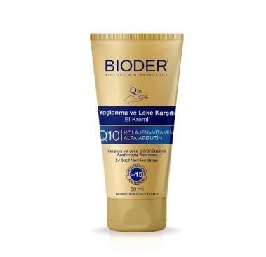 BİODERNEMLENDİRİCİLERBioder Yaşlanma Kırışıklık ve Leke Karşıtı El Kremi 50 ml
