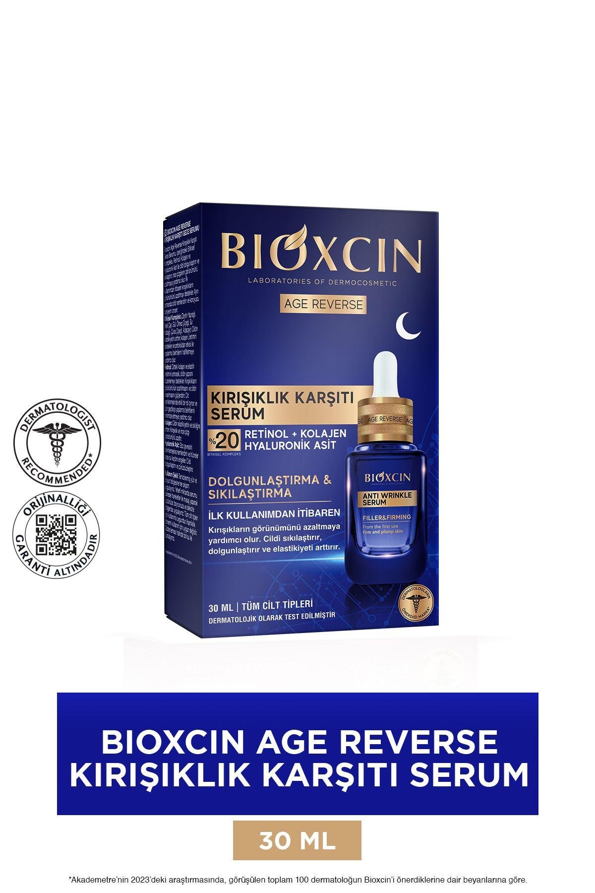 BİOXCİNCİLT BAKIM SERUMLARIBioxcin Age Reverse Kırışıklık Karşıtı Serum 30 ml