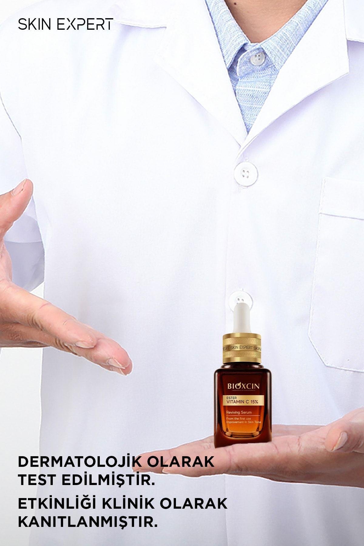 BİOXCİNCİLT BAKIM SERUMLARIBioxcin Ester Vitamin C %15 Canlandırıcı Serum 30 ml