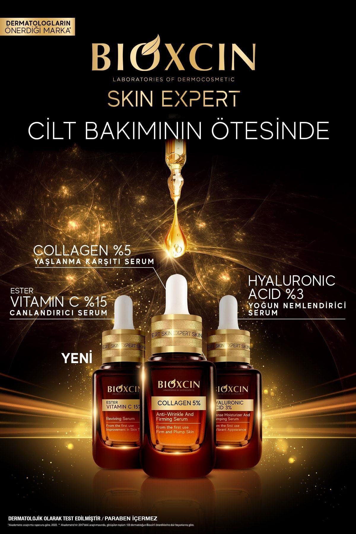 BİOXCİNCİLT BAKIM SERUMLARIBioxcin Ester Vitamin C %15 Canlandırıcı Serum 30 ml