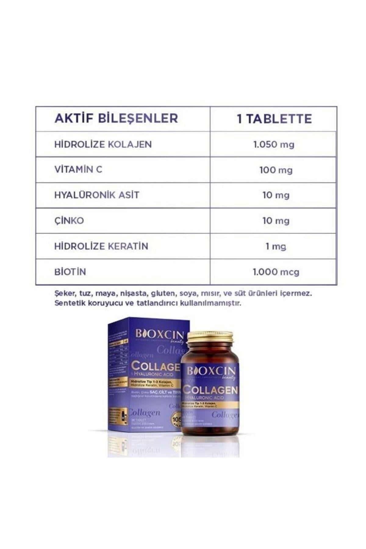 BİOXCİNKOLAJENLERBioxcin Beauty Collagen 30 Tablet