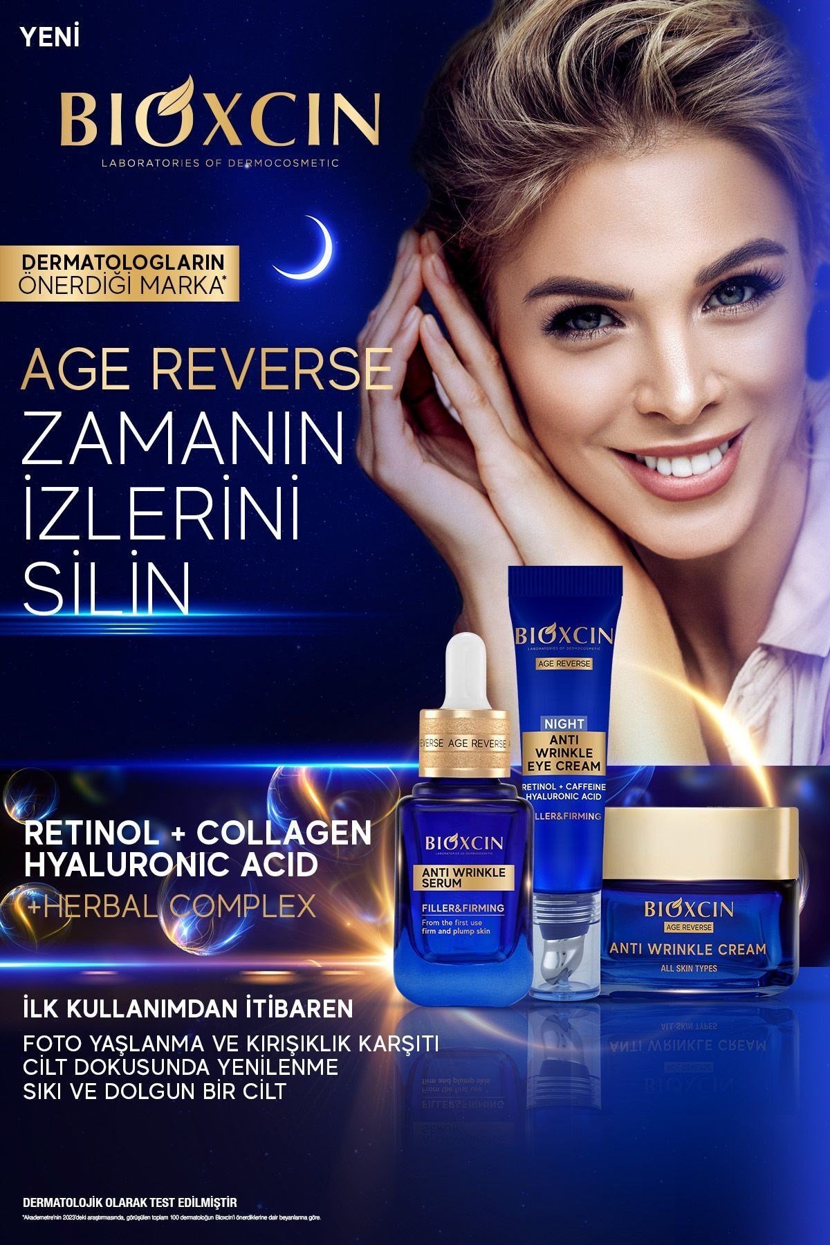 BİOXCİNNEMLENDİRİCİLERBioxcin Age Reverse Kırışıklık Karşıtı Krem 50 ml