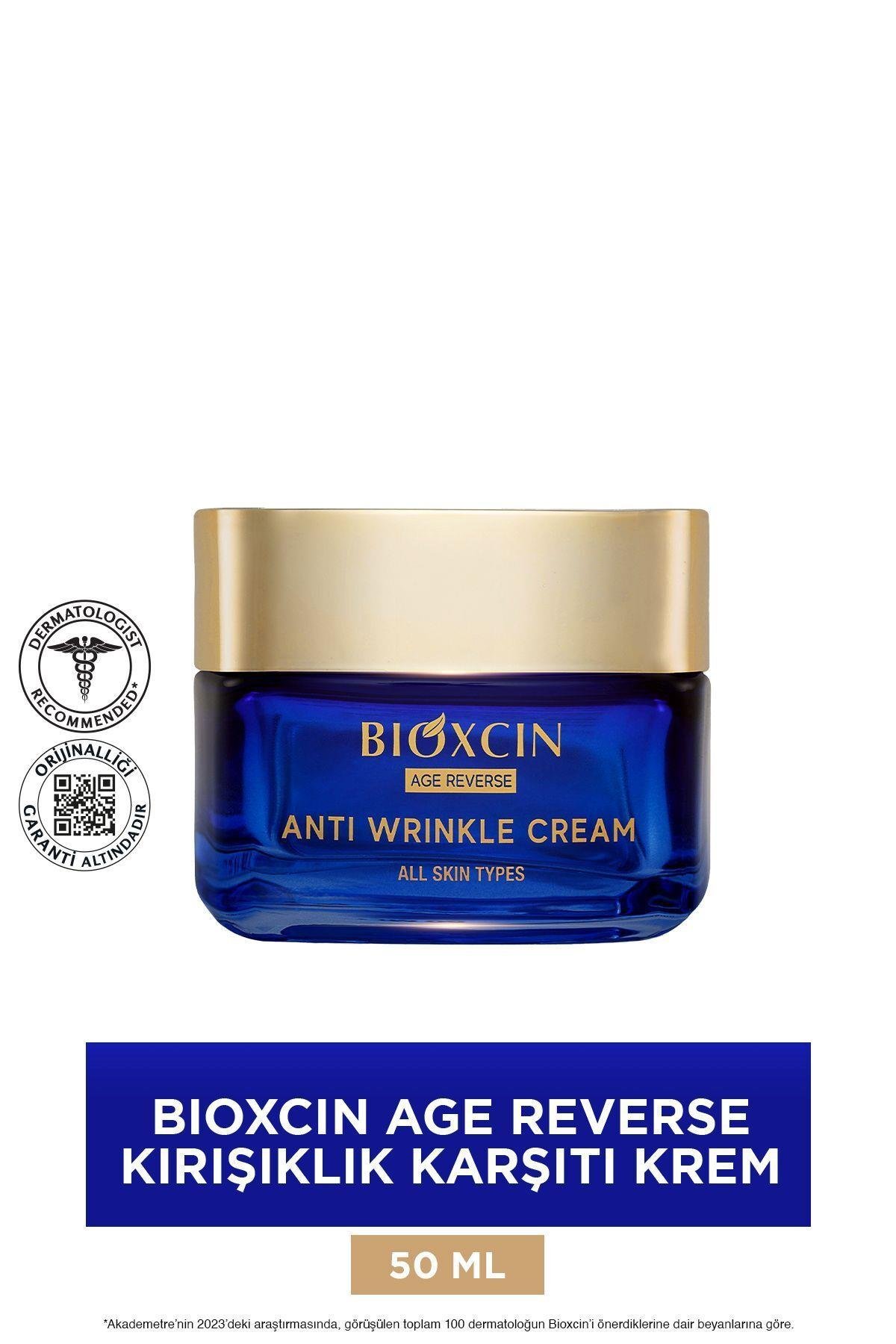BİOXCİNNEMLENDİRİCİLERBioxcin Age Reverse Kırışıklık Karşıtı Krem 50 ml