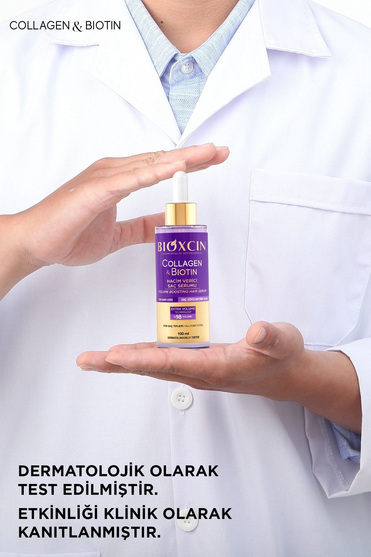 BİOXCİNSAÇ BAKIM SETİBioxcin Collagen Biotin Saç Serumu 100 ml