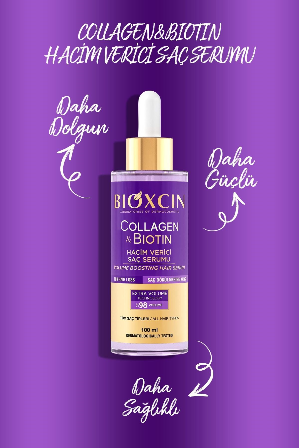 BİOXCİNSAÇ BAKIM SETİBioxcin Collagen Biotin Saç Serumu 100 ml