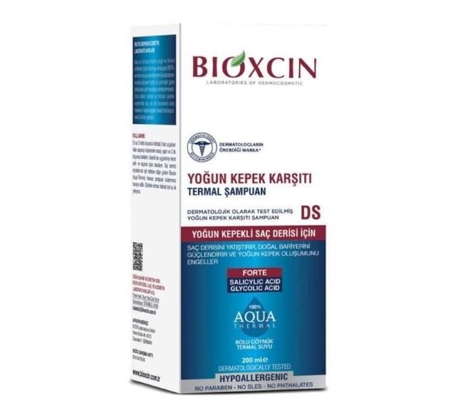 BİOXCİNŞAMPUANLARBioxcin Aqua Thermal Yoğun Kepek Karşıtı Şampuan 200 ml