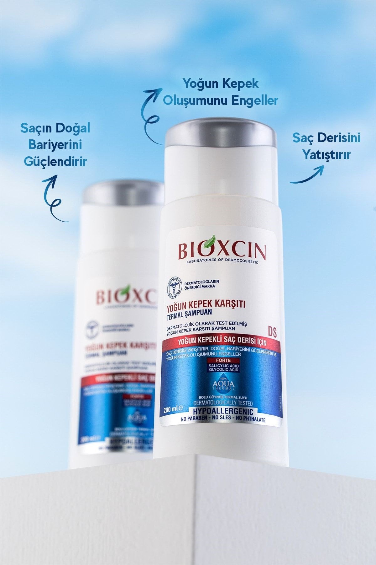 BİOXCİNŞAMPUANLARBioxcin Aqua Thermal Yoğun Kepek Karşıtı Şampuan 200 ml