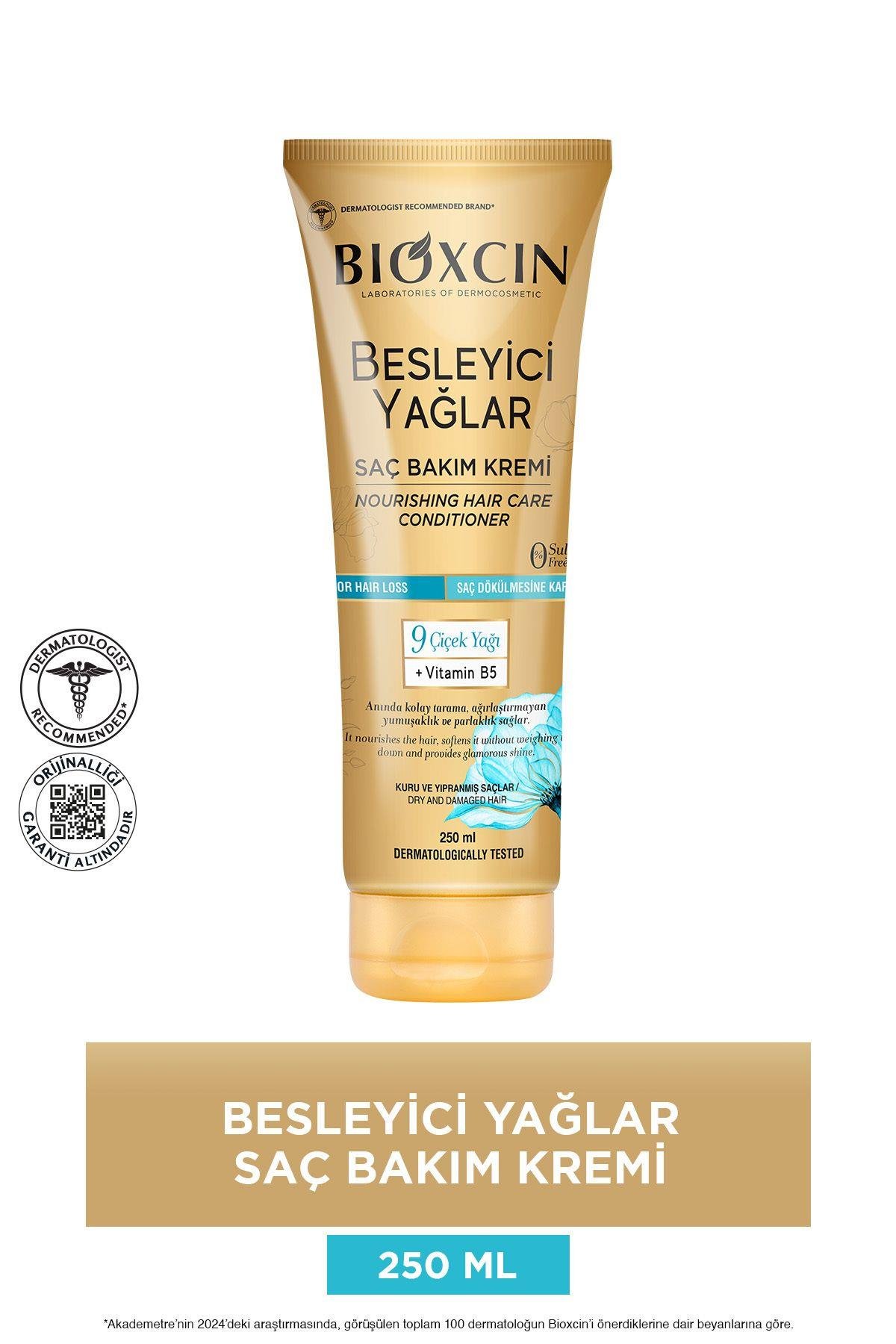 BİOXCİNŞAMPUANLARBioxcin Besleyici Yağlar Saç Bakım Kremi 250 ml