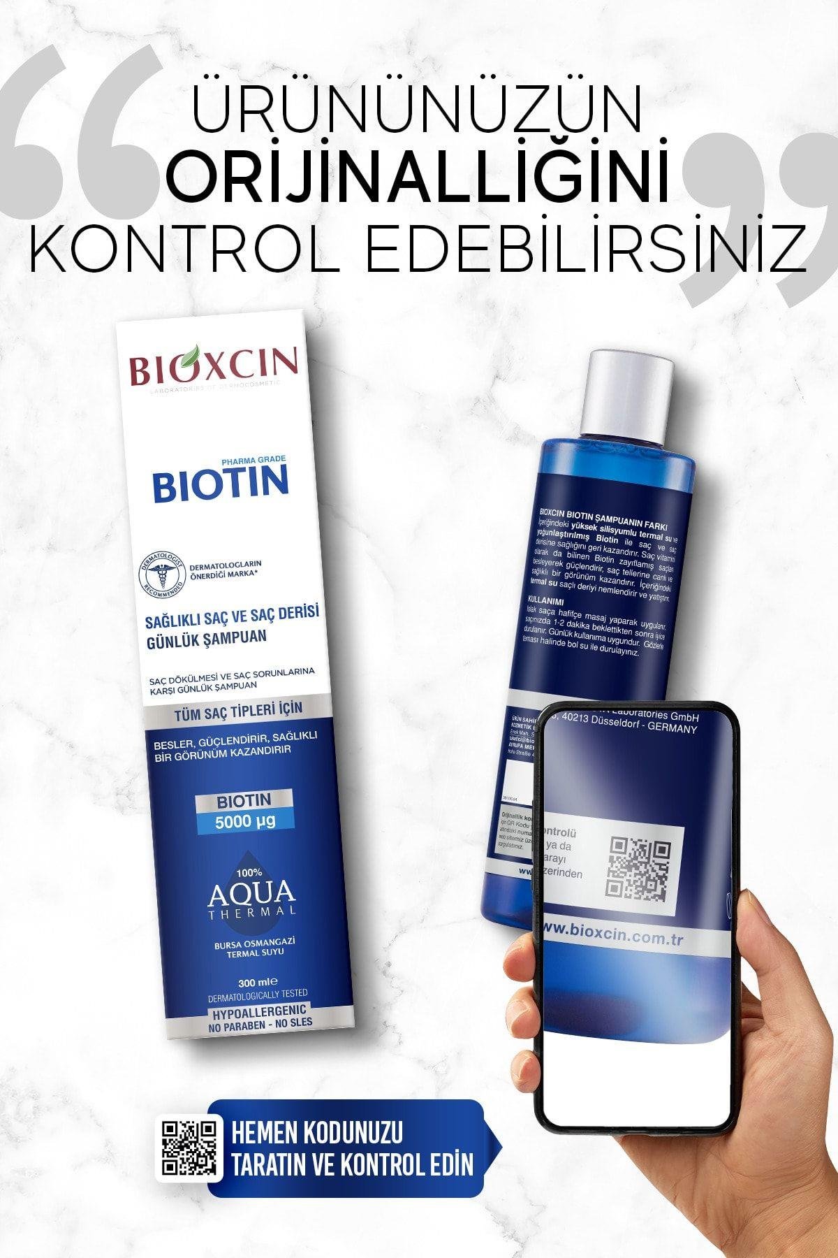 BİOXCİNŞAMPUANLARBioxcin Biotin Şampuan 300 ml 