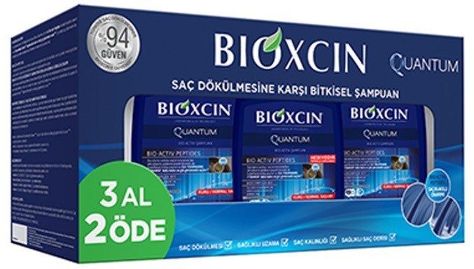 BİOXCİNŞAMPUANLARBioxcin Quantum Kuru Ve Normal Saçlar İçin Şampuan 300 ml - 3 Al 2 Öde