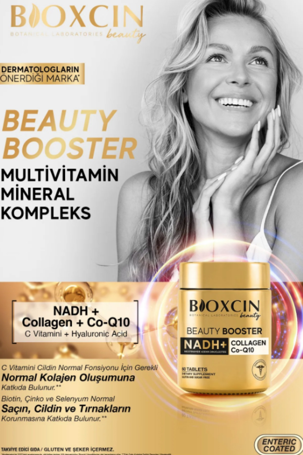 BİOXCİNVİTAMİN-MİNERALLERBioxcin Beauty Booster 60 Tablet 3 Adet