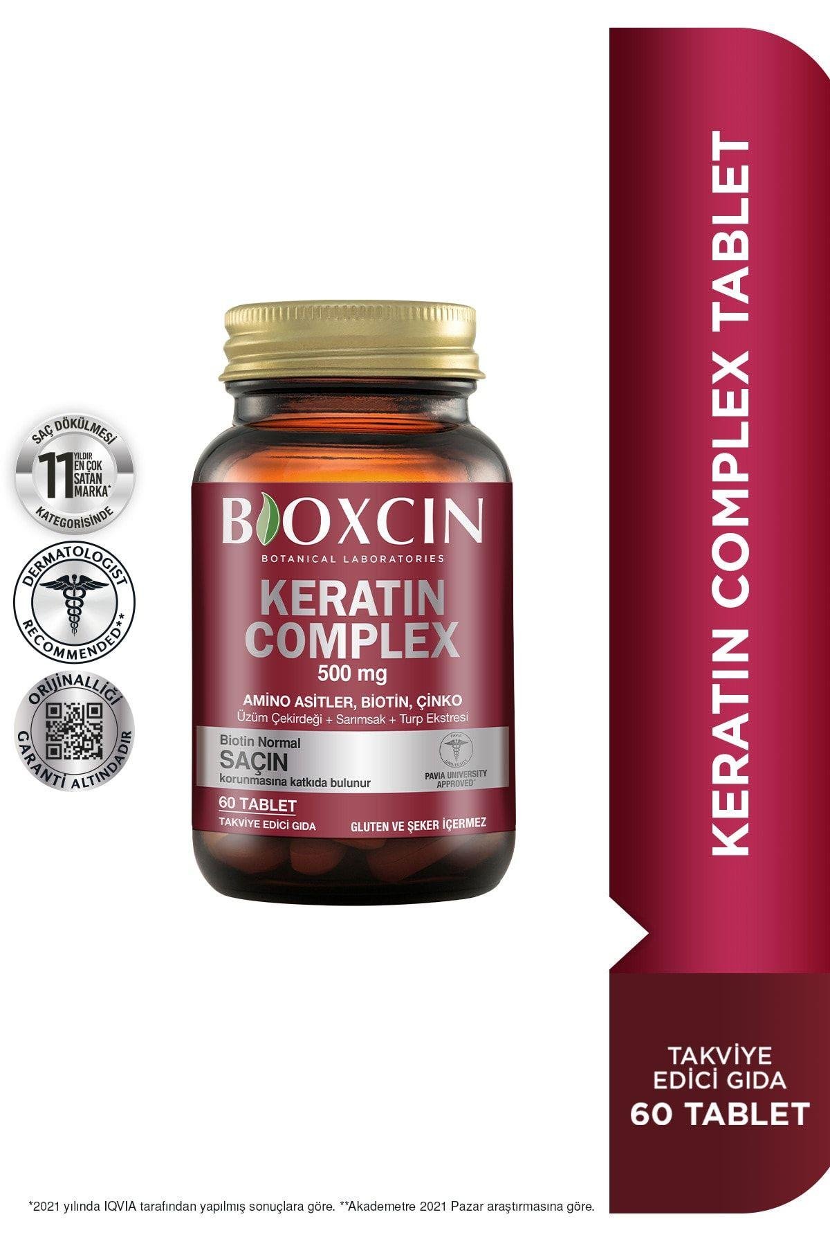 BİOXCİNVİTAMİN-MİNERALLERBioxcin Keratin Complex 60 Tablet