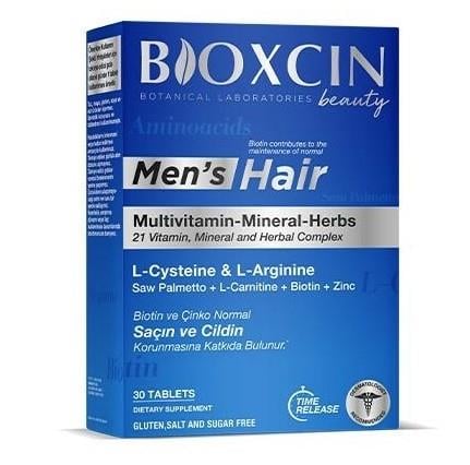 BİOXCİNVİTAMİN-MİNERALLERBioxcin Men's Hair 30 Tablet