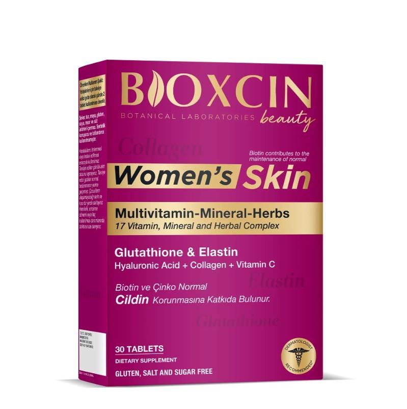 BİOXCİNVİTAMİN-MİNERALLERBioxcin Women's Skin 30 Tablet