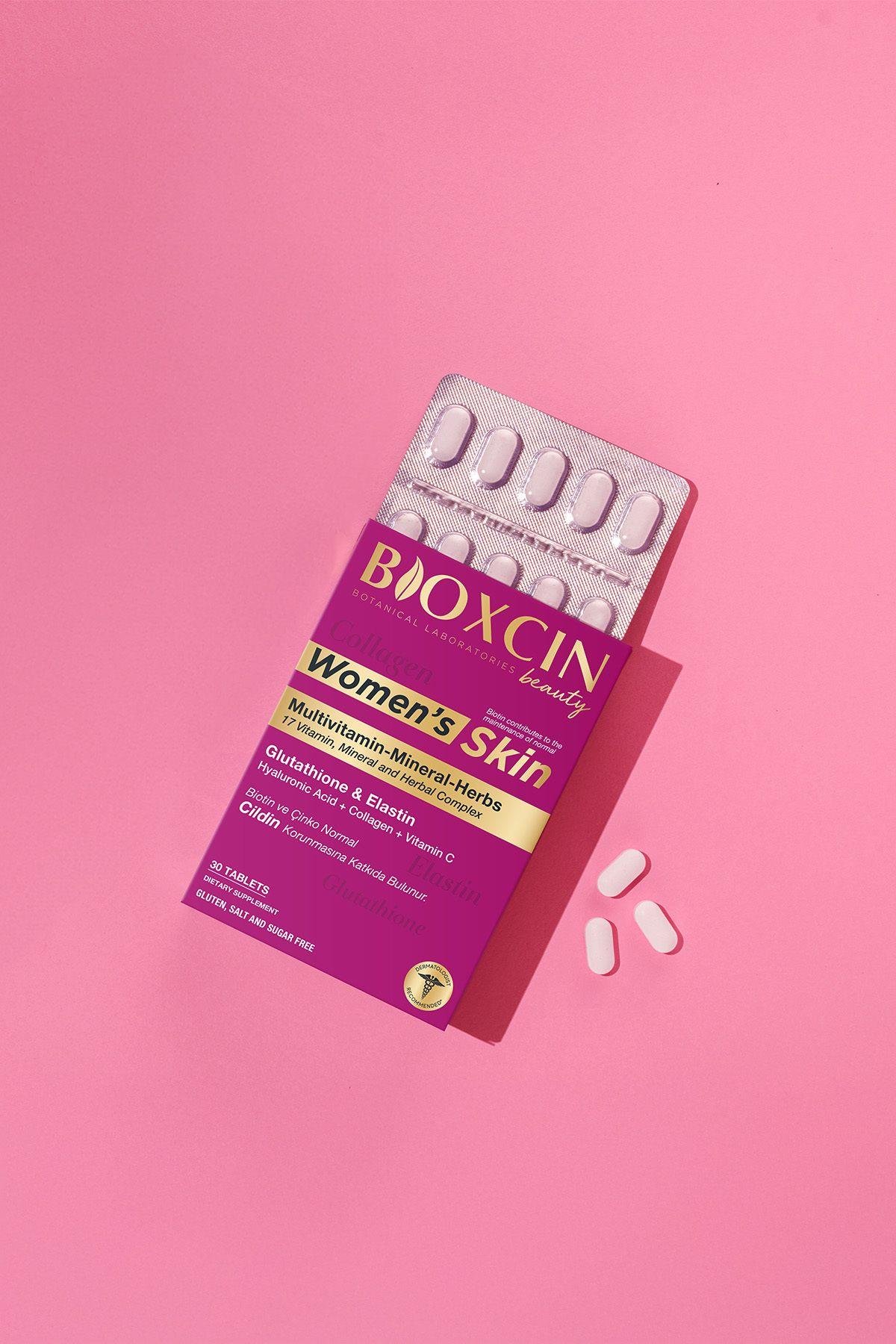 BİOXCİNVİTAMİN-MİNERALLERBioxcin Women's Skin 30 Tablet