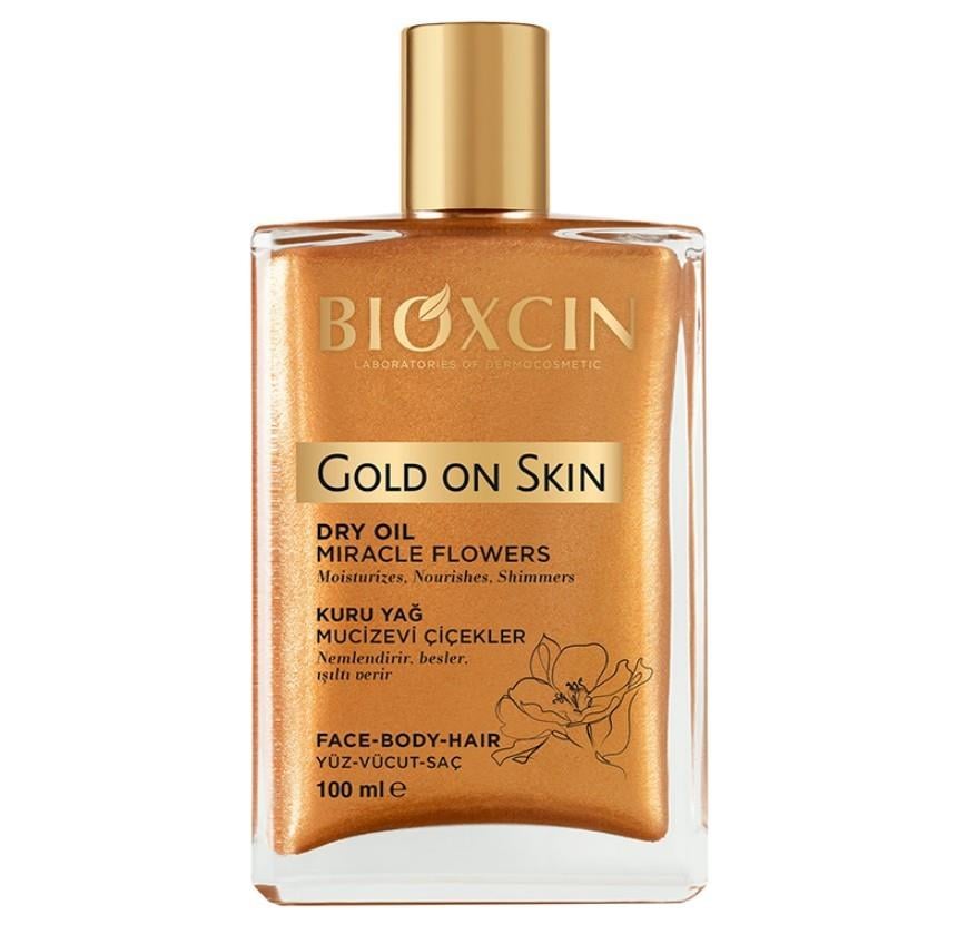 BİOXCİNVÜCUT NEMLENDİRİCİLERBioxcin Gold On Skin Kuru Yağ 100 ml