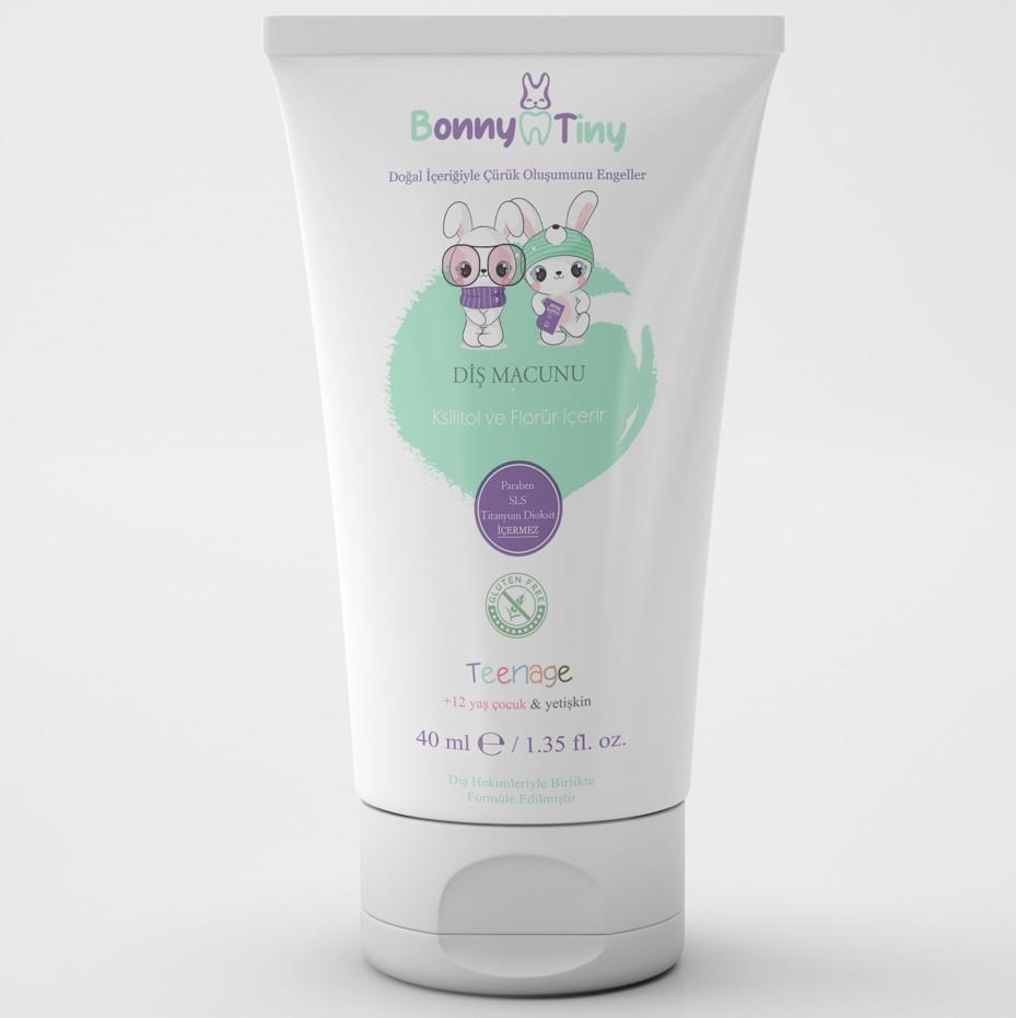 Bonny TinyBEBEK VE ÇOCUK DİŞ MACUNLARIBonny Tiny Diş Macunu Teenage 12+ Yaş 40 ml