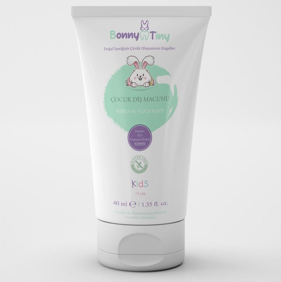 Bonny TinyBEBEK VE ÇOCUK DİŞ MACUNLARIBonny Tiny Kids Diş Macunu 3+ Yaş 40 ml