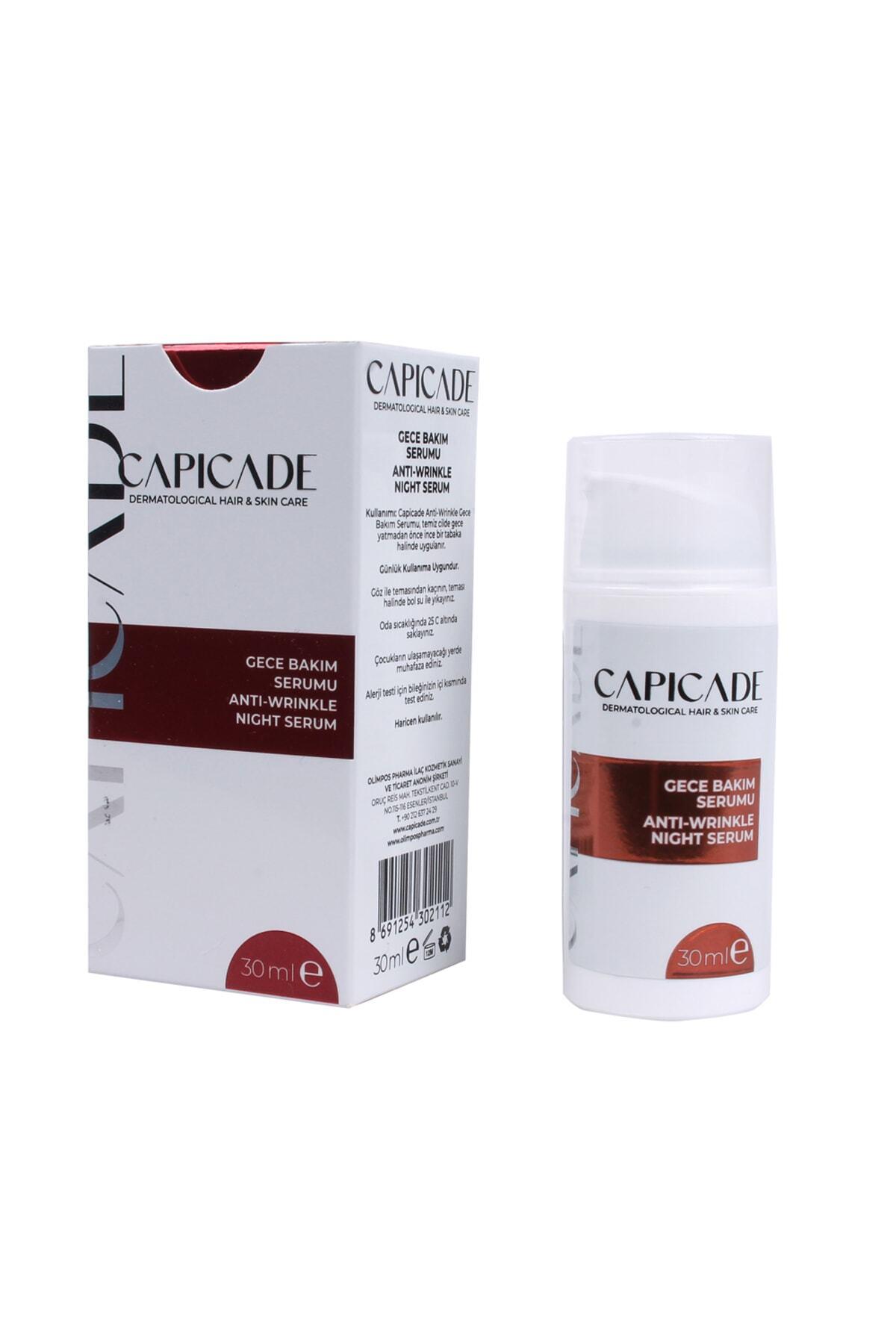 CAPİCADECİLT BAKIM SERUMLARICapicade Anti-Wrinkle Gece Bakım Serumu 30 ml